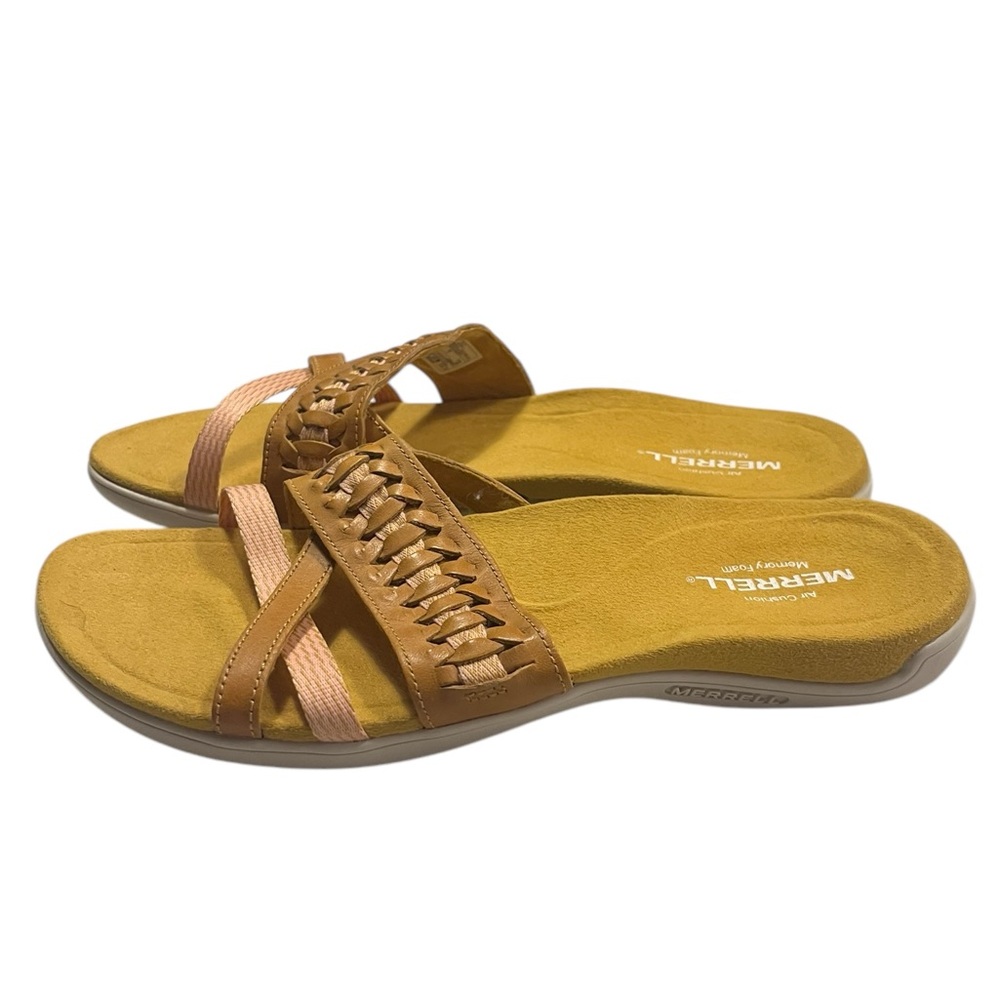 NWOT Merrell Gold Performance Footwear Sandals Size 9